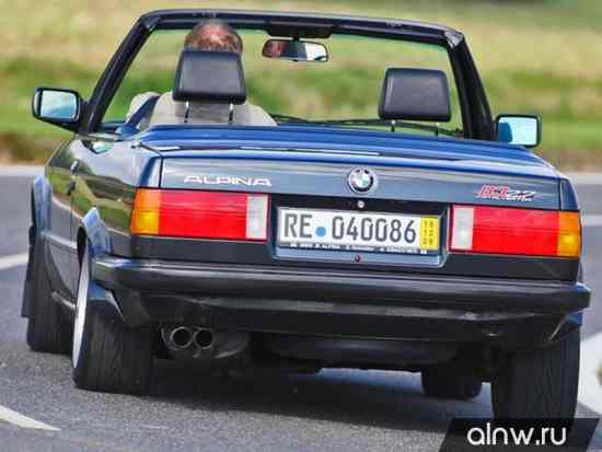 Инструкция по эксплуатации BMW Alpina 3 series II (E30) Кабриолет